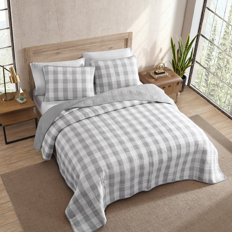 Eddie Bauer Lake House Plaid Cotton Quilt Set & Reviews Wayfair Canada